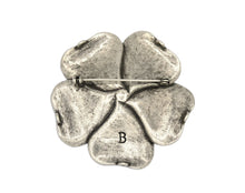 Load image into Gallery viewer, Back View Sakura Metal Brooch