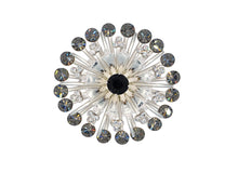 Load image into Gallery viewer, Calendula Silver Crystal Brooch
