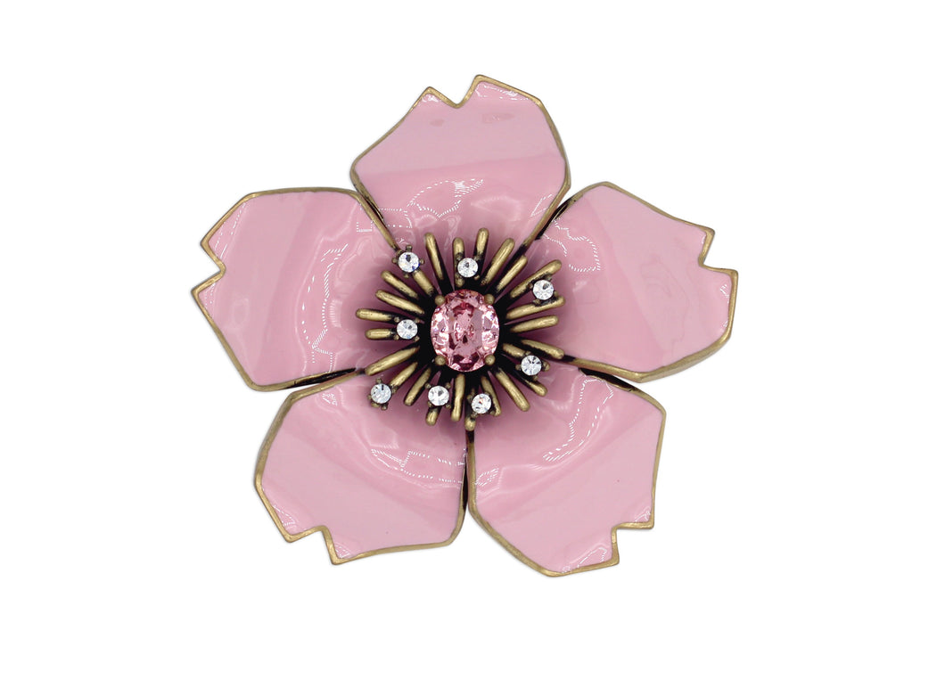 Plum Blossom Pink Brooch 梅花粉色胸針