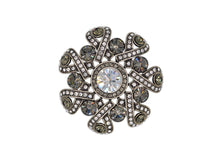 Load image into Gallery viewer, Buttercup Black Diamond Brooch
